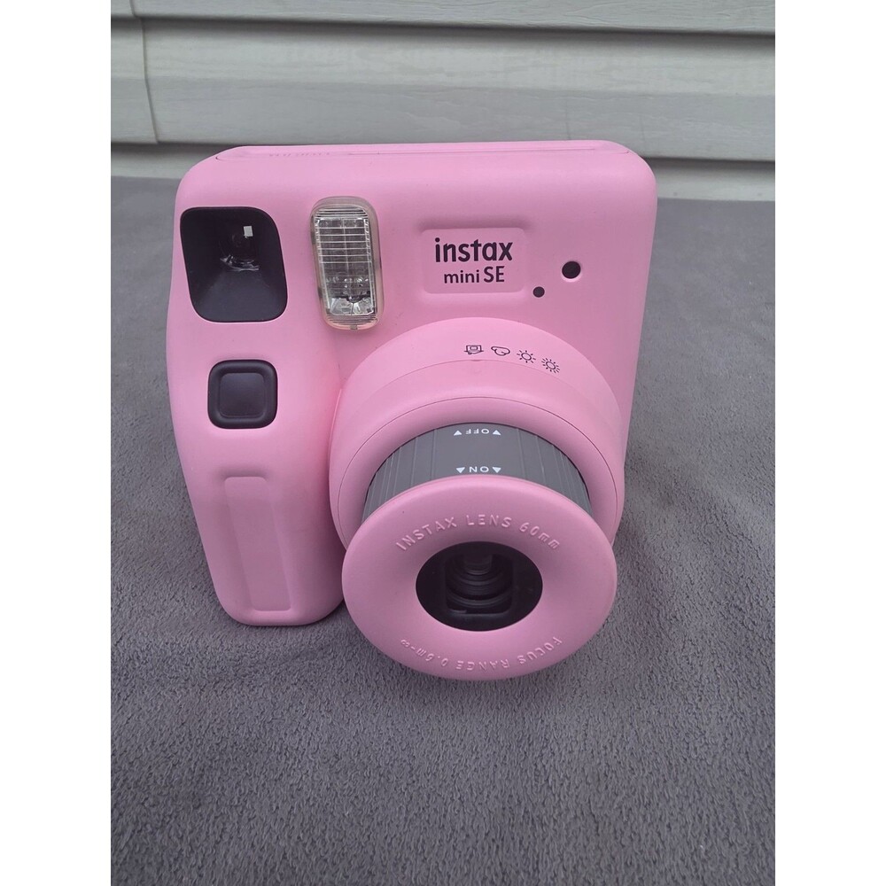 Fujifilm instax Mini SE Instant Camera Pink